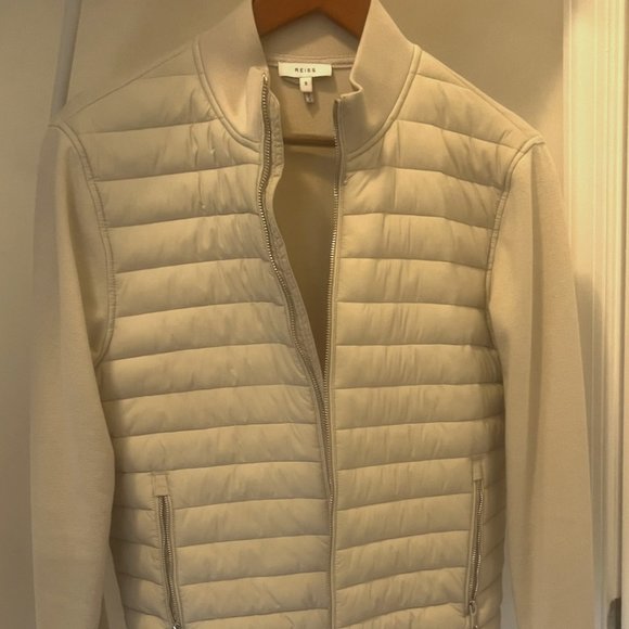 Reiss Quilted Hybrid Jacket - Picture 1 of 3